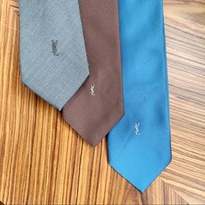 Vintage Yves Saint Laurent Ties